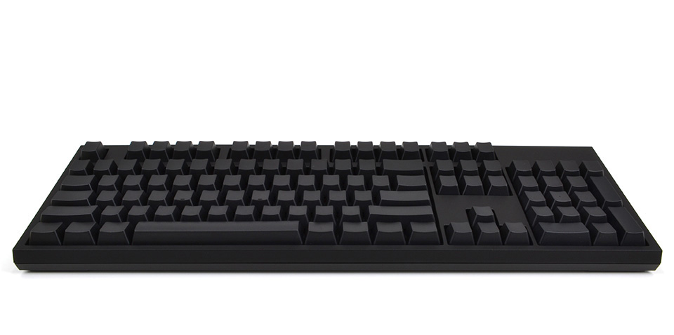 all-black mechanical keyboard